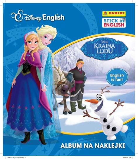Kraina Lodu Disney English Album do Wyklejania Panini S.p.A