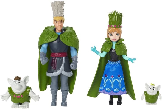 Kraina Lodu Frozen, figurki kolekcjonerskie, zestaw Mattel
