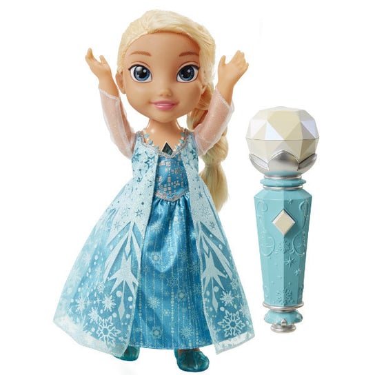 Kraina Lodu, lalka Elsa z mikrofonem Jakks