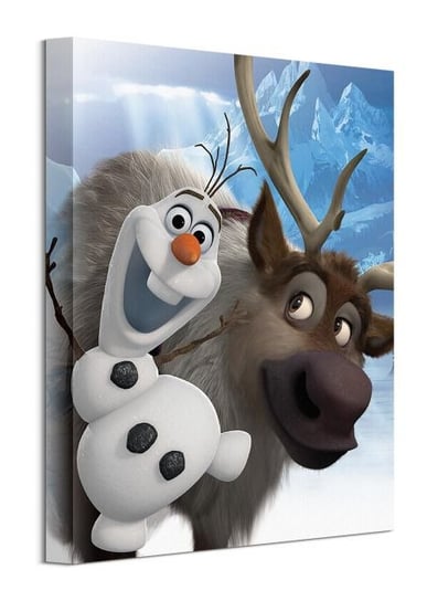 Kraina Lodu Olaf i Sven - obraz na płótnie Frozen - Kraina Lodu