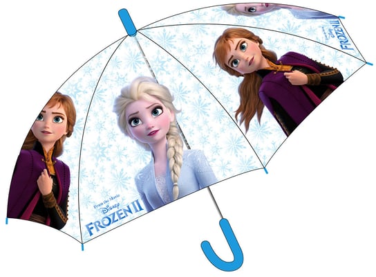 Kraina Lodu, parasolka transparentna Elsa i Anna Frozen - Kraina Lodu