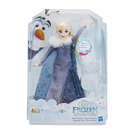 Kraina Lodu, Przygoda Olafa, lalka Śpiewająca Elsa, C2539 Frozen - Kraina Lodu