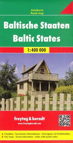 Kraje Bałtyckie. Mapa 1:400 000 Opracowanie zbiorowe