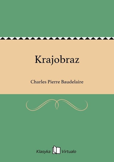 Krajobraz Baudelaire Charles Pierre