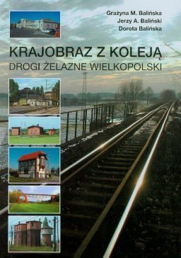 Krajobraz z koleją. Drogi żelazne Wielkopolski Balińska Grażyna, Baliński Jerzy, Balińska Dorota