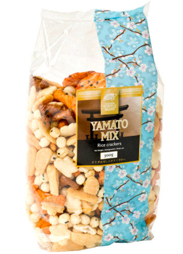 Krakersy ryżowe Arare, snack miks Yamato 300g - Golden Turtle Brand Golden Turtle Brand