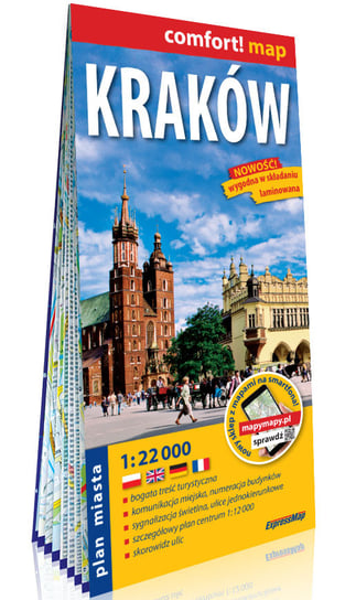 Kraków. Plan miasta 1:22 000 Opracowanie zbiorowe