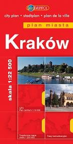 Kraków. Plan miasta 1:22 500 Opracowanie zbiorowe