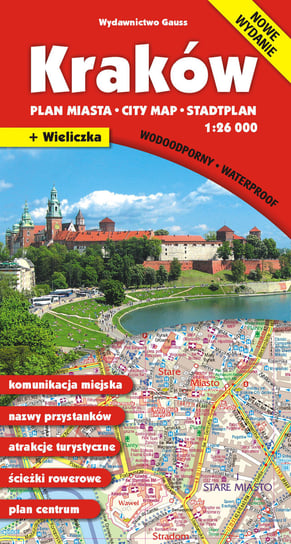 Kraków. Plan miasta 1:26 000 Opracowanie zbiorowe
