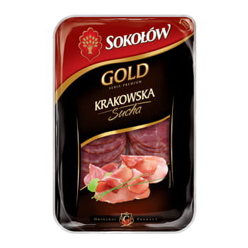 Krakowska sucha plastry 100 g Gold Sokołów Sokołów