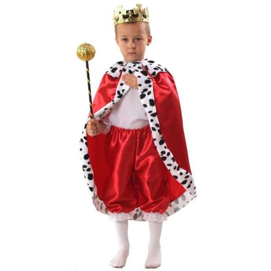 Kraszek, strój dla dzieci Król, 110-116 cm KRASZEK