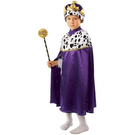 Kraszek, strój dla dzieci Peleryna Króla, rozmiar 134/140 cm KRASZEK
