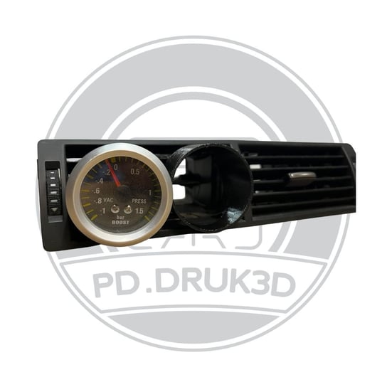 Kratka Nawiewu 2 Wskaźniki 52Mm Turbo Audi A4 B6 PD.Druk3D