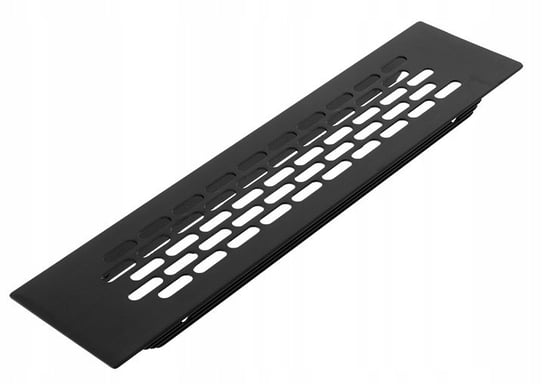Kratka wentylacyjna czarna aluminium 60x245mm mała e-meble