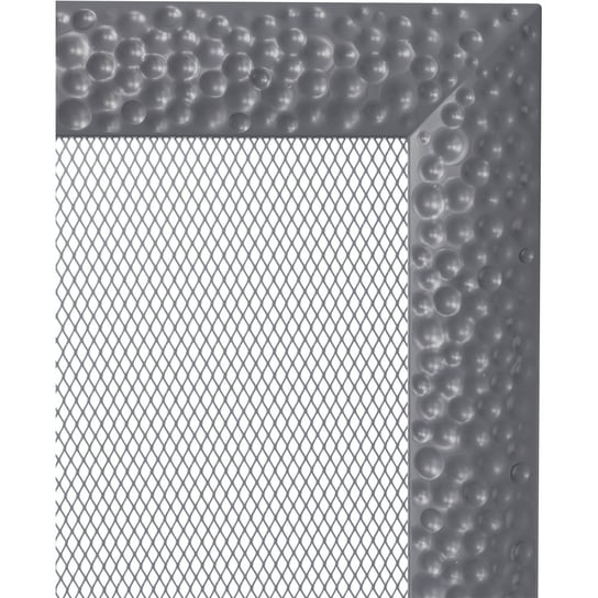 Kratka wentylacyjna kominkowa VENUS 11x17 grafit Kratki