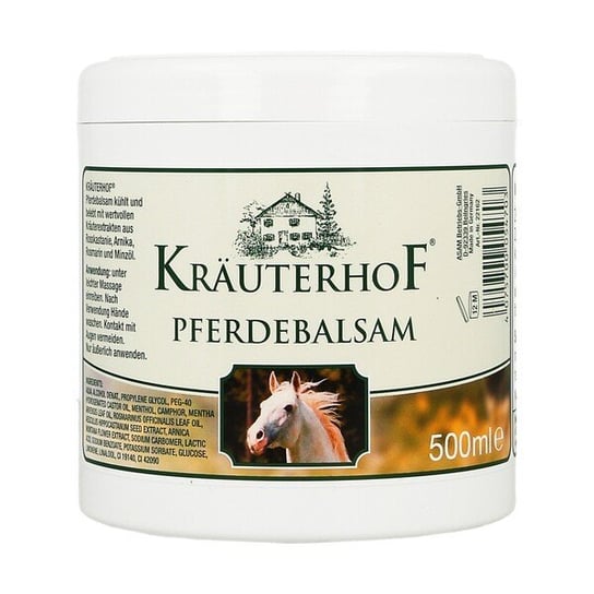 Krauterhof Maść końska chłodząca 500 ml Krauterhof