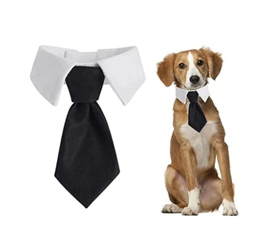 Krawat Dla Psa Kota Uniwersalny Na Rzep Elegancki Strój Imprezowy Rozmiar L Inna marka