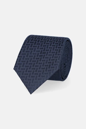 Krawat Granatowy w Jodełkę Inna marka