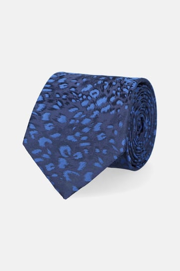 Krawat Granatowy Wzór Inna marka
