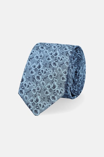 Krawat Jasnoniebieski Wzór Roślinny Inna marka