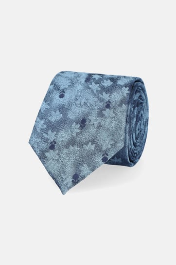 Krawat Niebieski w Delikatne Róże Inna marka