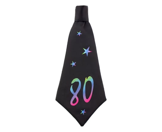 Krawat urodzinowy Beauty&Charm 80, rozm. 42x18 cm GoDan