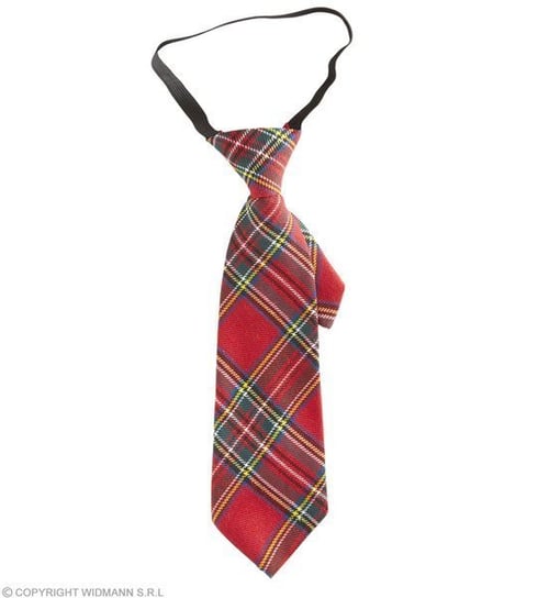 Krawat w szkocką kratkę Widmann