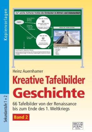 Kreative Tafelbilder Geschichte, m. CD-ROM. Bd.2 Brigg Verlag