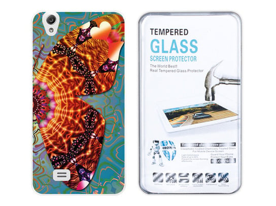 Kreatui Etui Artcase Huawei Ascend G620 + Szkło Kreatui