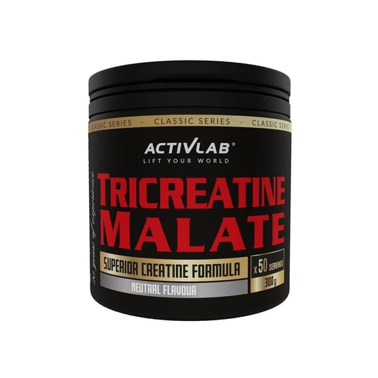 Kreatyna Activlab Tri-Creatine Malate - Jabłczan - 300G Natural ActivLab