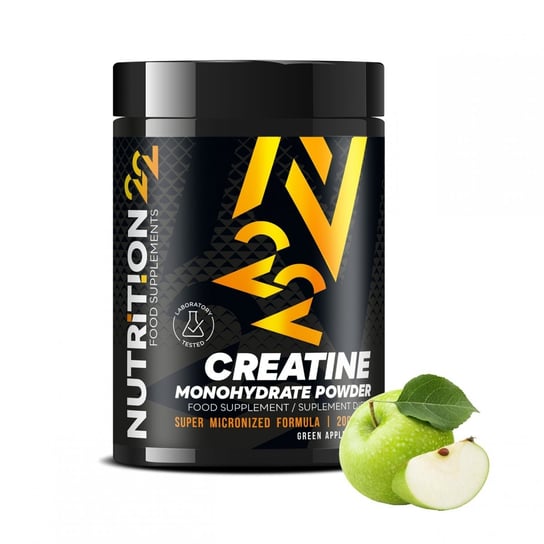 Kreatyna Nutrition22 Creatine Monohydrate Powder 500g Zielone Jabłko Inna producent