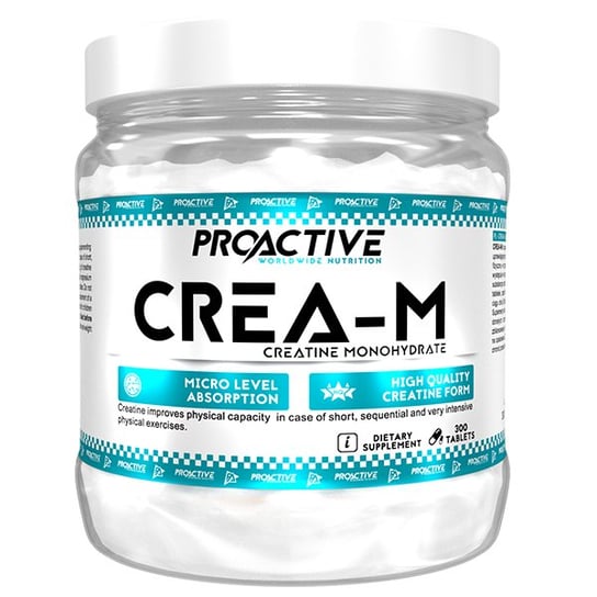 Kreatyna Proactive Crea M - Monohydrat - 300Tabl. Proactive