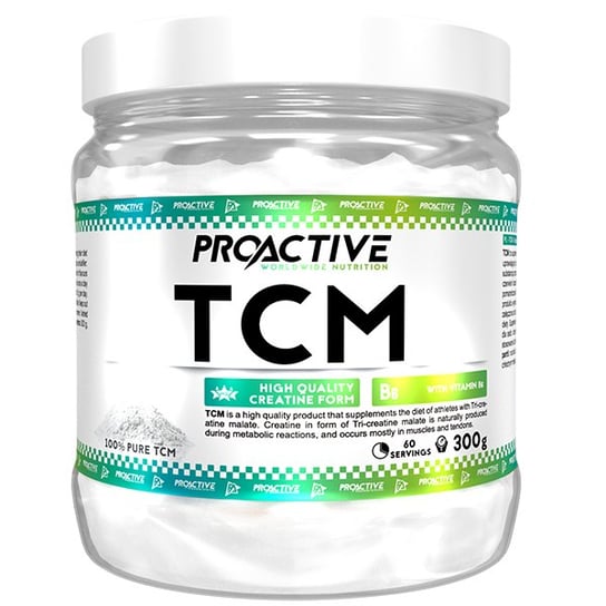 Kreatyna Proactive Tcm - Jabłczan - 300G Naturalny Proactive