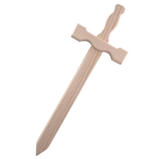Kreatywne ziarno - Drewniany miecz 39 x 13 cm Inna marka