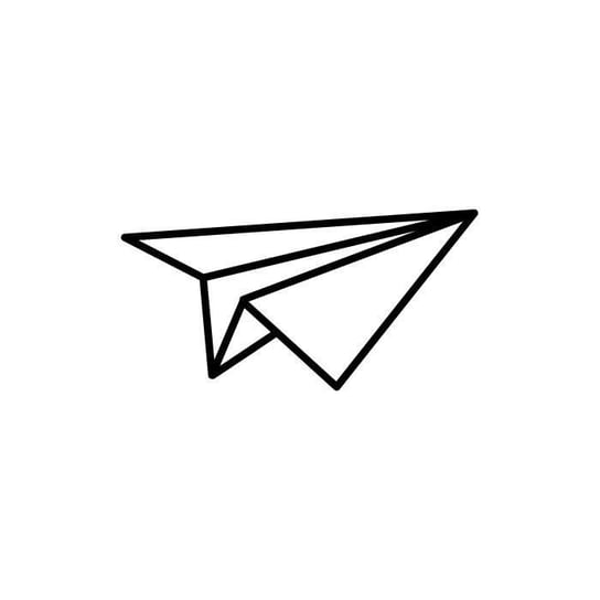 Kreatywne ziarno - Drewniany znaczek - samolot origami Inna marka