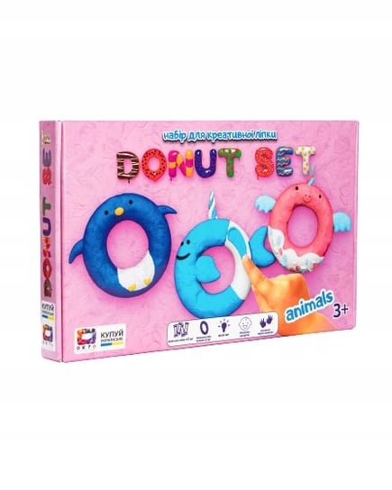 Kreatywny Zestaw Do Modelowania Donut Zwierzęta Okto
