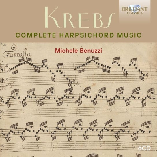 Krebs: Complete Harpsichord Music Benuzzi Michele