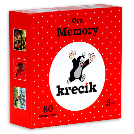 Krecik, gra memory Trefl