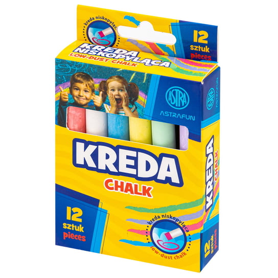 Kreda Tablicowa Astra Fun 12 szt Astra