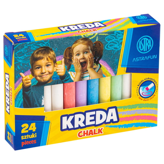 Kreda Tablicowa Astra Fun 24 szt Astra