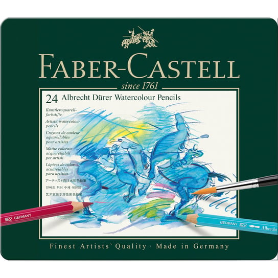 Kredki akwarelowe, Albrecht Durer, 24 kolory Faber-Castell