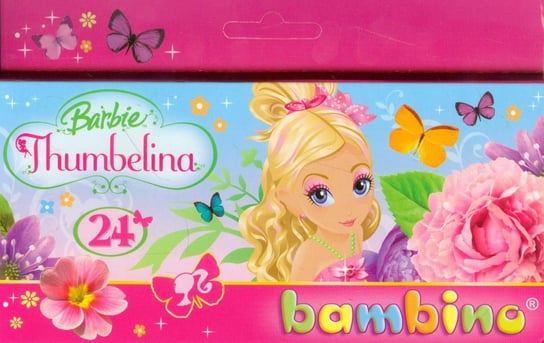 Kredki Bambino, Barbie, 24 kolory St.Majewski