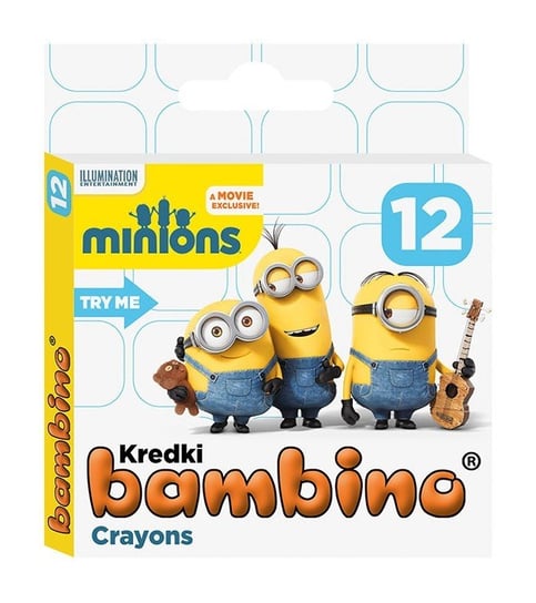 Kredki, Bambino, Minionki Bambino