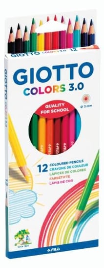 Kredki Colors 3.0, 12 kolorów GIOTTO