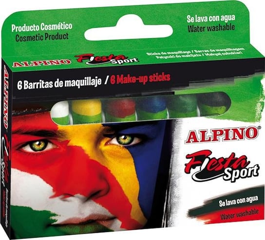 Kredki Do Makijażu Fiesta Sport 6 Kolorów Alpino