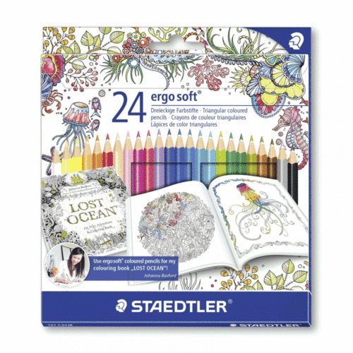 Kredki Ergo soft, Johanna Basford, Staedtler Staedtler
