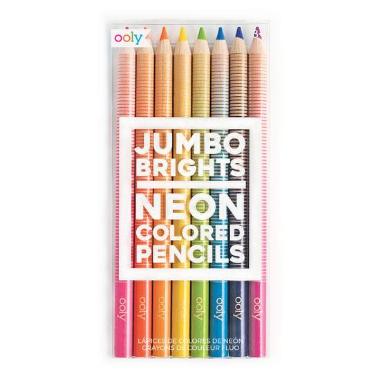 Kredki neonowe, Jumbo Brights, 8 kolorów Kolorowe Baloniki