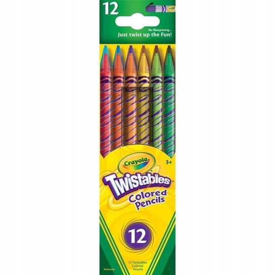 Kredki ołówkowe 12 kolorów Crayola Crayola