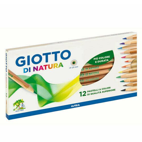 Kredki Ołówkowe 12 Kolorów Natura Giotto Inny producent