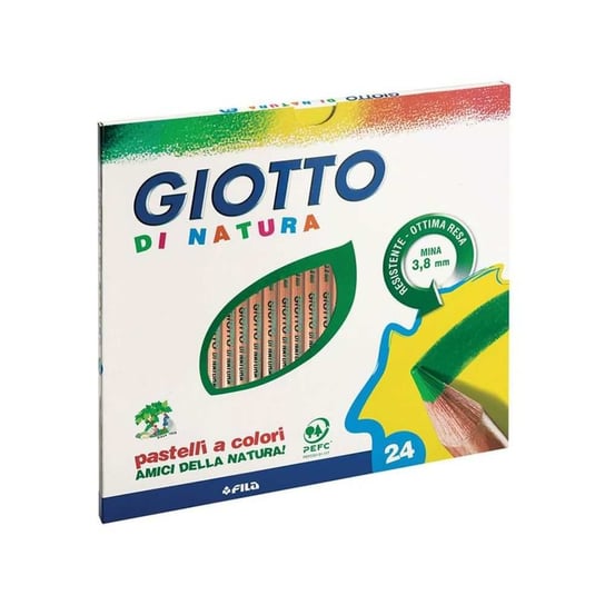 Kredki Ołówkowe 24 Kolory Natura Giotto GIOTTO